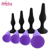 4pcsset butt plug for beginner erotic toys silicone anal plug adult products anal sex toys for men women gay prostate massager