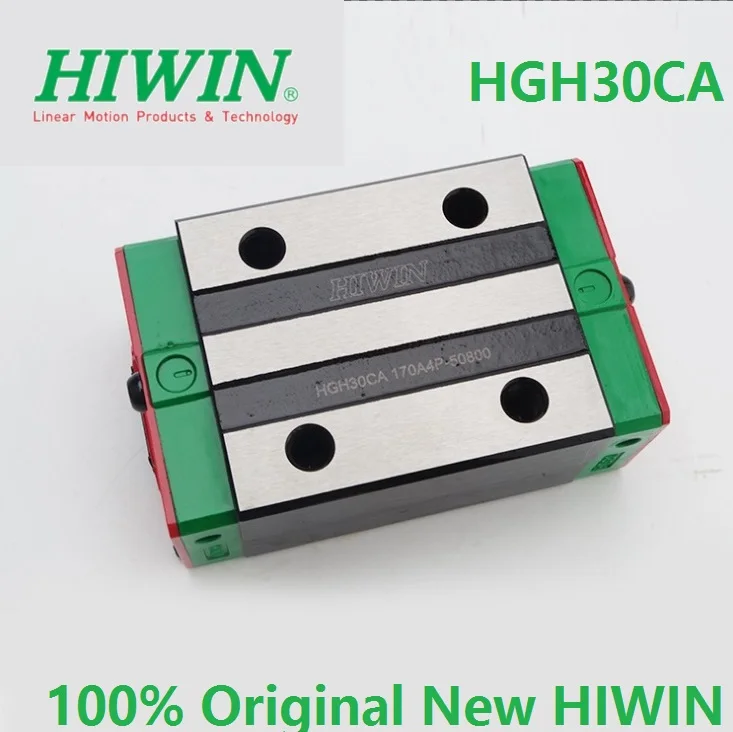 Линейные узкие блоки Hiwin HGH30CA 100% оригинальные подходят к линейной направляющей