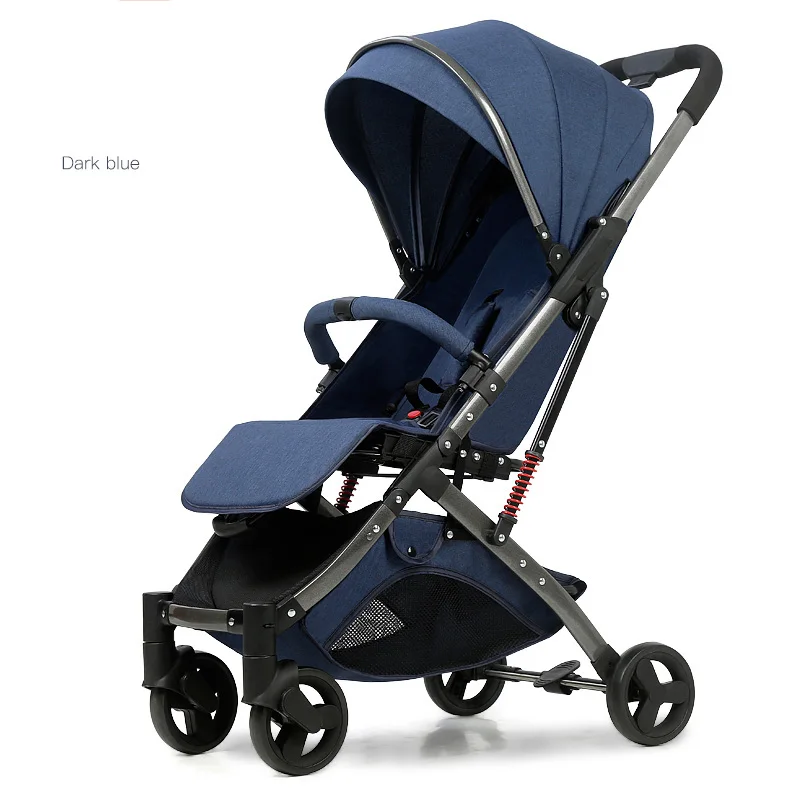 black frame blue 5,8 Кг, светильник для детской коляски, легкий портативный светильник для путешествий, детская коляска с зонтиком - Цвет: black frame blue