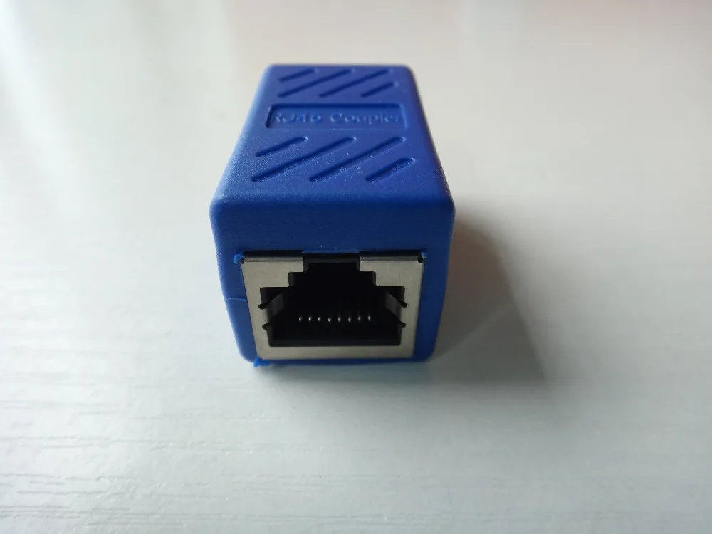 Сетевой Ethernet адаптер RJ45 Мама мама разъем LAN CAT6 соединитель