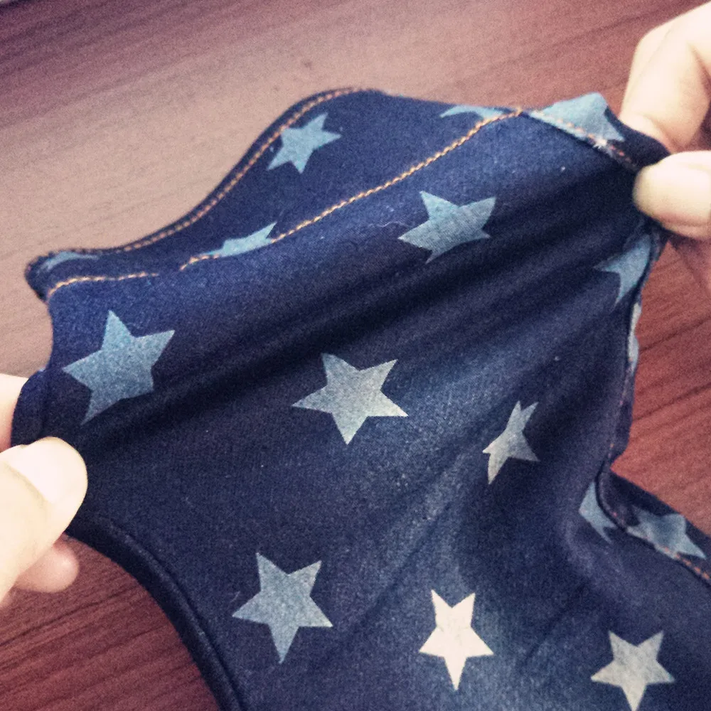 Детские комбинезоны От 0 до 4 лет весенние эластичные джинсовые со звездами для