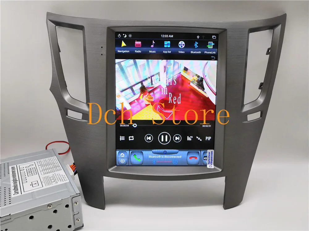 10,4 ''вертикальный Тесла Стиль Android 8,1 автомобиля DVD gps навигации для Subaru Legacy Outback 2010 2011 2012 2013 PX6 ips