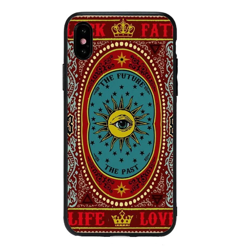 Японский арт ТПУ чехол в японском стиле для iPhone 12 11 11Pro MAX 7 черные чехлы 6S 6plus 8Plus X 5