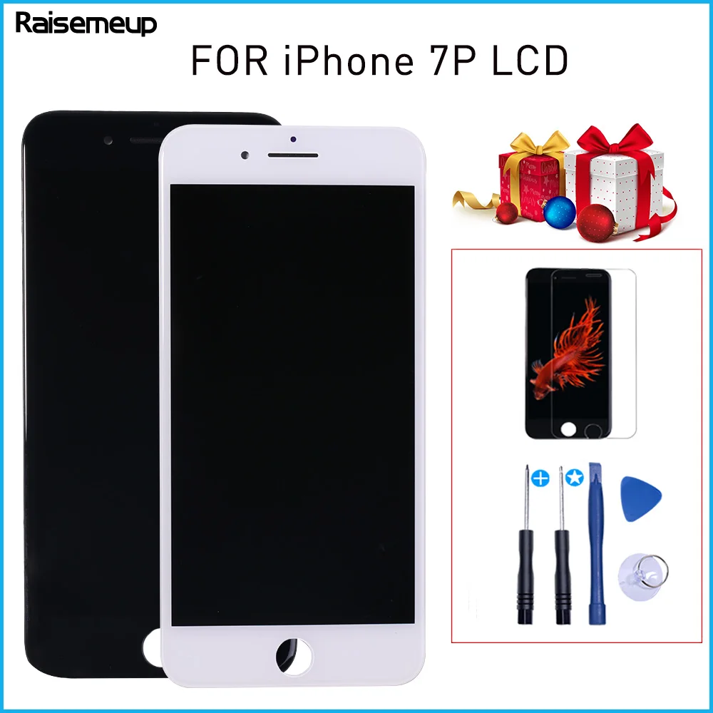 2019 100% AAAA 3D сенсорный Оригинальный ЖК экран для iPhone 7 Plus дисплей дигитайзер модуль