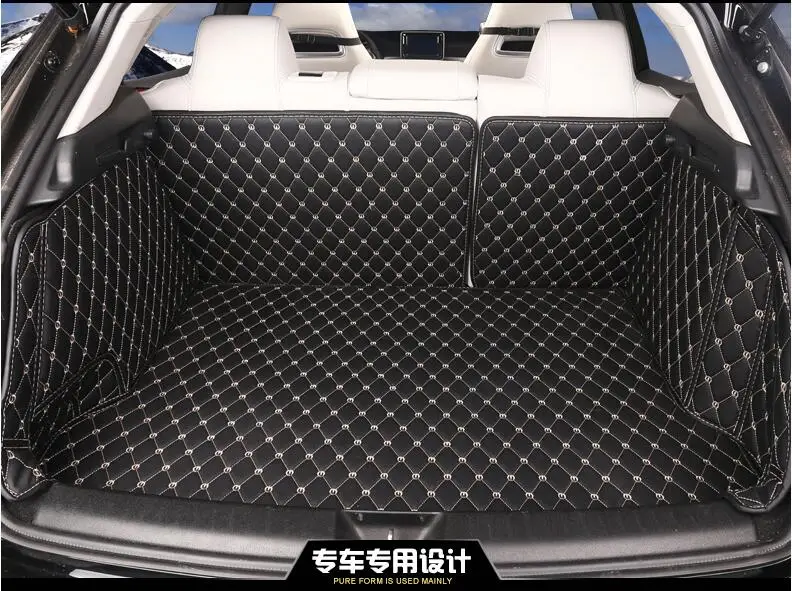 Полный задний багажник кассетного Коврики Этаж протектор ног pad S для Benz gla X156 200 220