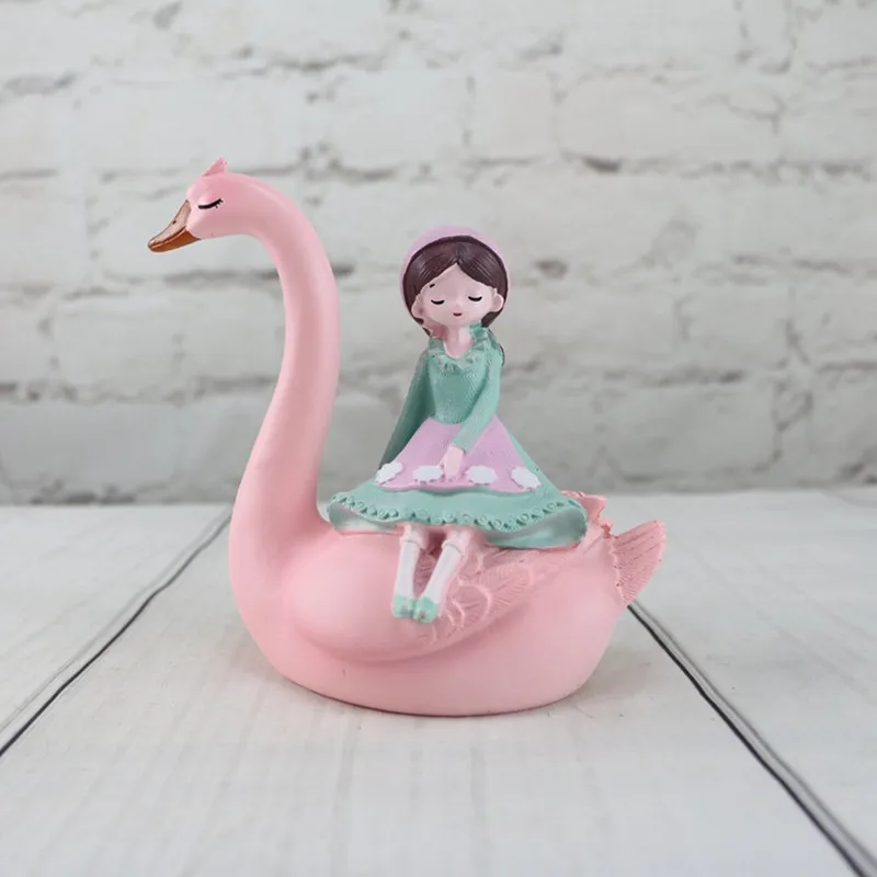 Креативные украшения торта для выпечки фламинго девочек декор гостиной подарки