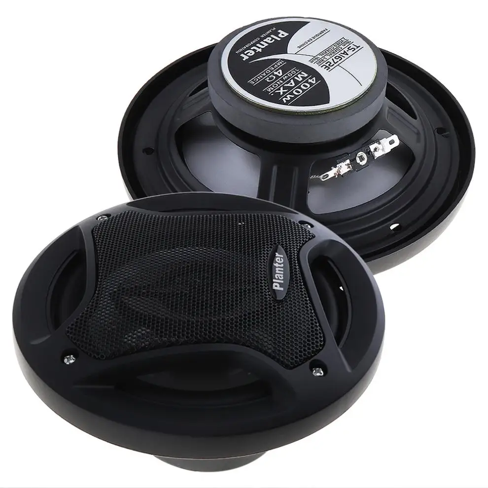 2шт 6 5 дюймов 400 Вт 12 в автомобильный HiFi коаксиальный динамик Автомобильная дверь