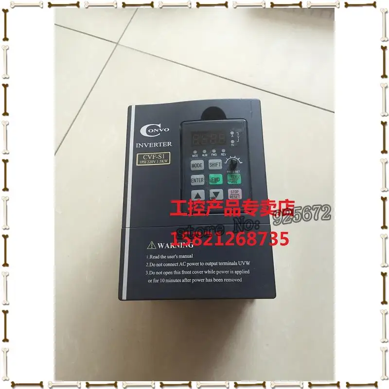 

Kangwo CONVO инвертор CVF-S1-2S0015B 1.5KW 220V Тестовые наборы были хороши!