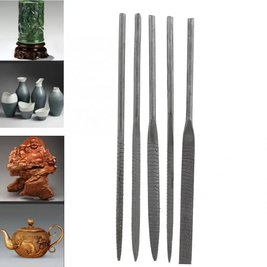 Профессиональный инструмент для резьбы по металлу 5 шт. воску ручное