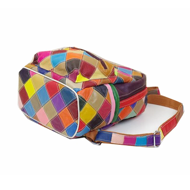 Новый рюкзак CHSANATO из натуральной кожи женские дорожные рюкзаки школьные сумки