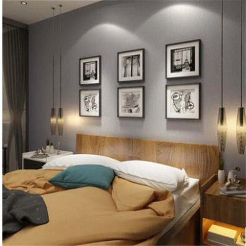 Обои из нетканых материалов для спальни теплые обои гостиной 3d шелк простые