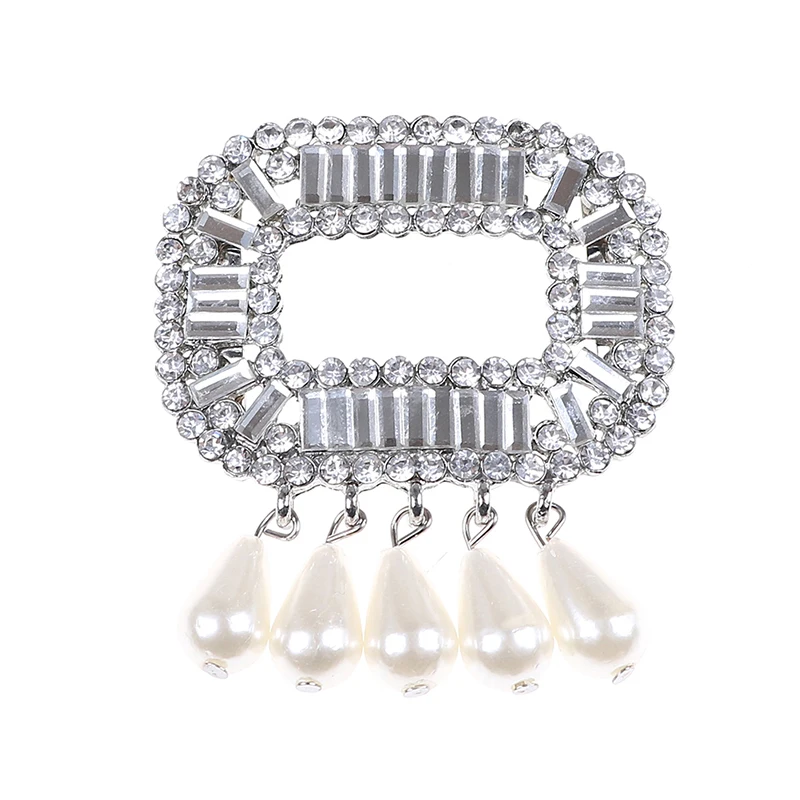 1 шт. горячая Распродажа Туфли с пряжкой из искусственного жемчуга со стразами