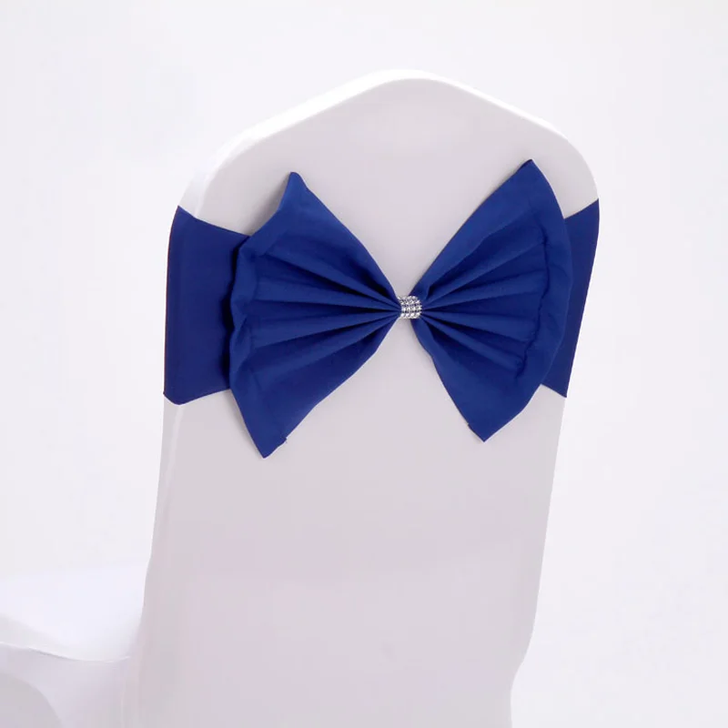 100 шт./лот галстук бабочка из полиэстера и хлопка браслеты со стразами чехол для