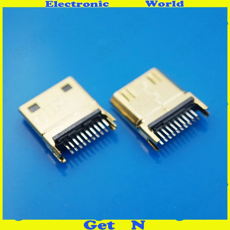 20 шт. 19Pin Тип C разъем HDMI Мини фанера разъем|socket connector|socket hdmisocket type c |