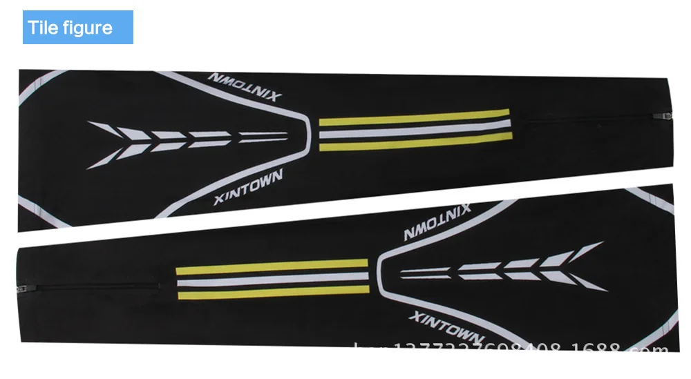 Новинка черные велосипедные гетры XINTOWN для женщин и мужчин бега Солнцезащитная