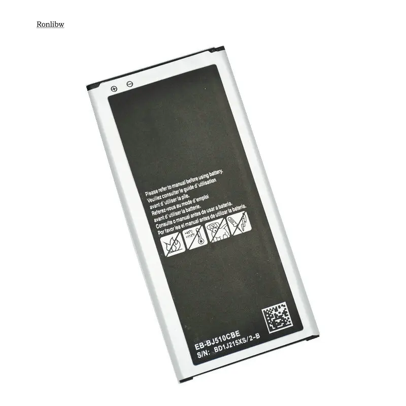 Сменный аккумулятор Ronlibw 3100 мАч для Galaxy J5 2016 Edition J510 J510FN J510F J510G J510Y J510M|Аккумуляторы