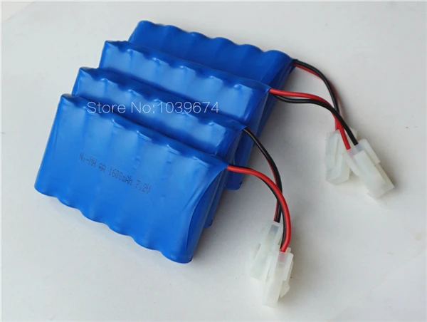 

7.2V 1600MAH AA*6 NI-MH 3.6V 4.8V Ni-CD Rechargeable Battery Packs Power Bank for Toys Cameras Game Players