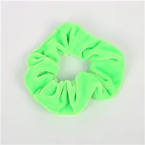 fruit-green Модные женские разноцветные бархатные резинки для волос, милые резинки для волос для девушек, аксессуары для волос, держатель для конского хвоста - Цвет: fruit-green
