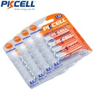 Аккумуляторы PKCELL, 1,6 в, AA NI-ZN, 2 А, 16 шт. x 4 упаковки