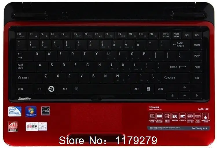 Защитный чехол для клавиатуры Toshiba Satellite L600 L600D L630 L635 L640 L640D L645 L645D L700 L730 L745 L745D M640