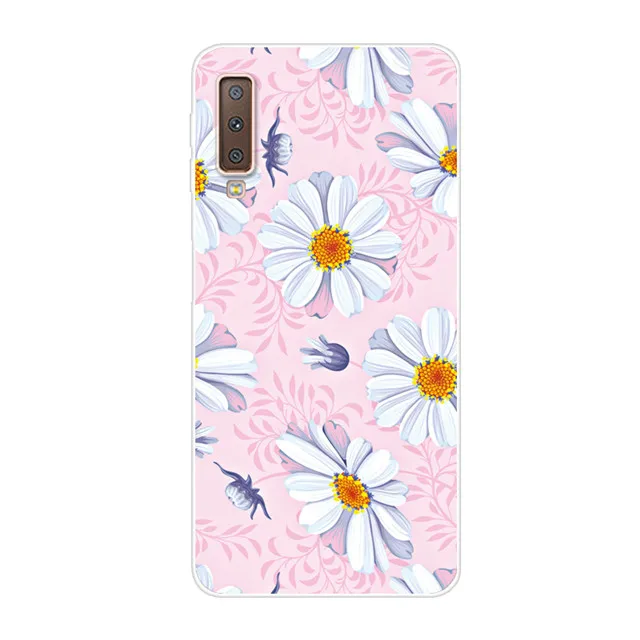 55 1007 Для samsung A7 чехол силиконовый мягкий чехол для телефона чехол для samsung Galaxy A7 чехол тигра крутые A750 6,0 ''7 7A милый - Цвет: 55 1007