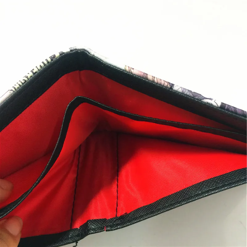 Super girl Anime Wallet Bag Credit ID Card Holder Red For Boys Girls W366 |