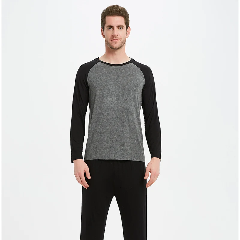 Modal material man pajamas sets  Men Pajamas Sleepwear Men Pyjama Set Pijama De Hombre 1135