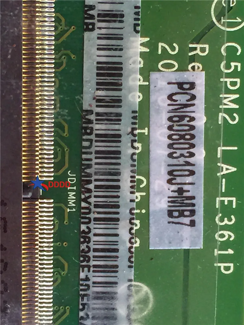 Оригинальный для ноутбука Acer Aspire VX5 591G материнская плата портативного компьютера