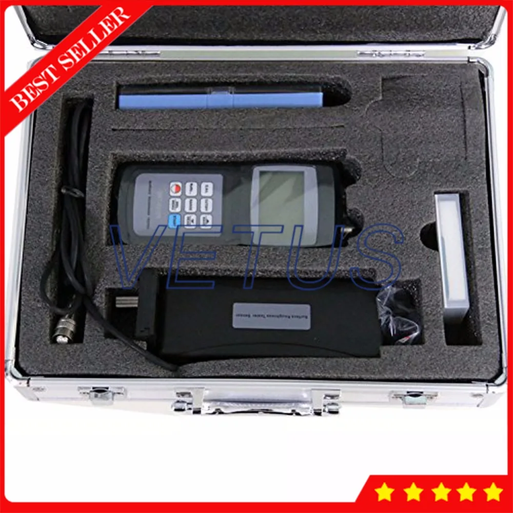 Цифровой тестер шероховатости поверхности с Ra Rq Rz Rt 4 измерительный инструмент