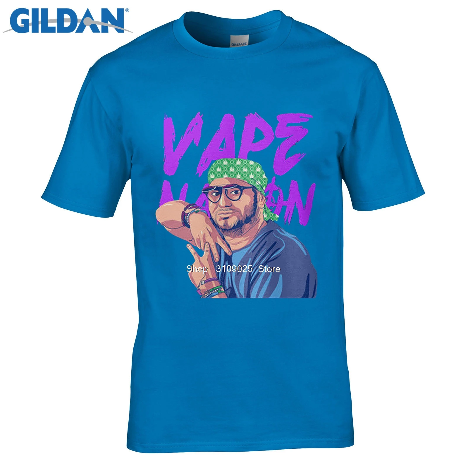 Мужская модная брендовая футболка Vape Nation мужские черные футболки рубашка одежда