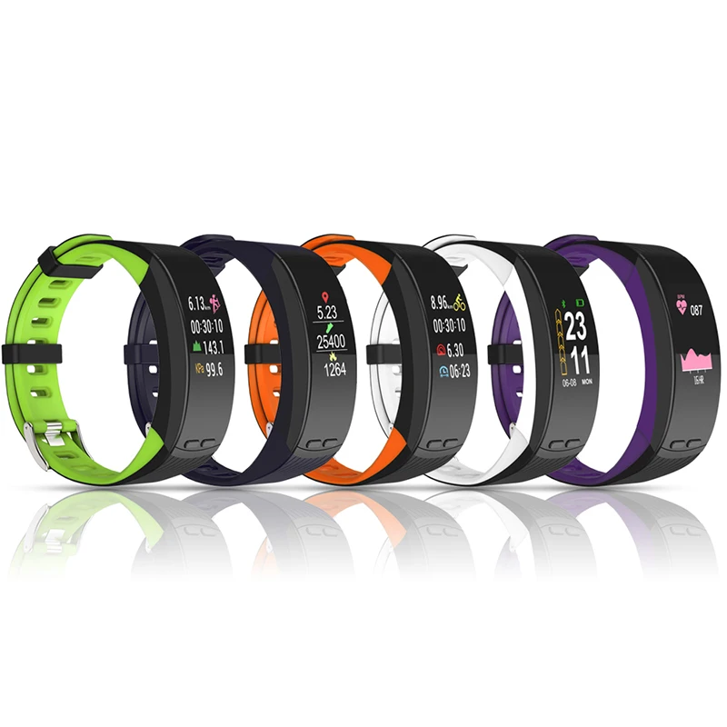 Accewit P5 GPS SmartBand Фитнес Смарт Браслет монитор сердечного ритма Спорт