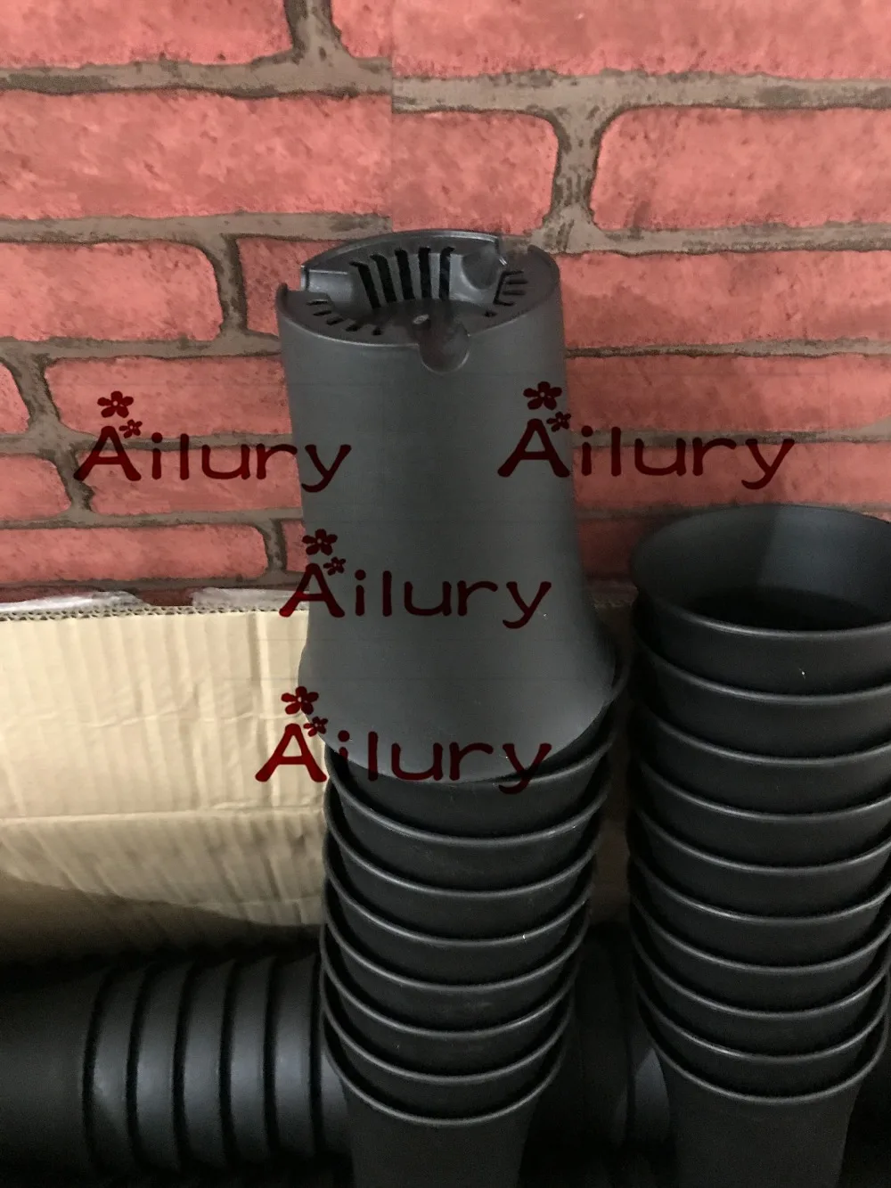 20 шт./лот домашние садовые пластиковые цветочные горшки Вьентьян с высокой