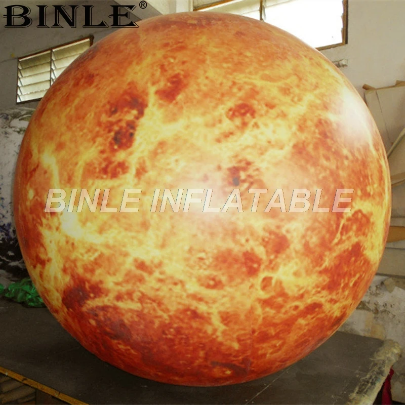 Гигантский надувной шар mars ball из ткани Оксфорд для рекламы на заказ воздушный с
