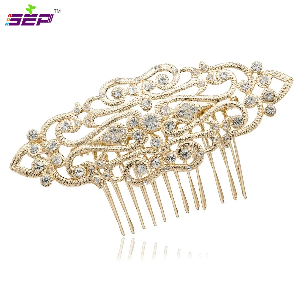 Свадебные шпильки для волос аксессуары стразы дворцовые диадемы расческа женщин