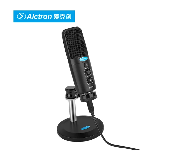 Alctron CU58 Настольный конденсаторный USB микрофон используемый в вещании подключи и