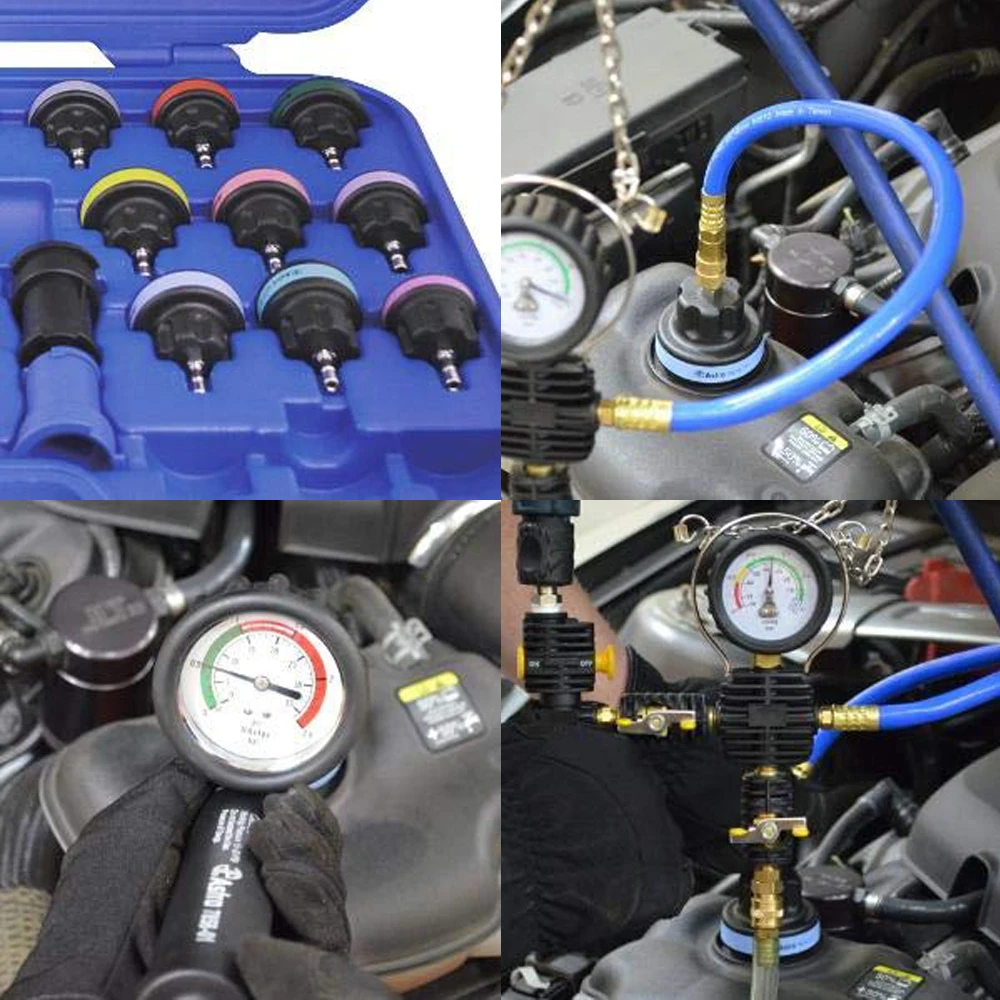 Mr Cartool 28 шт. автомобильный измеритель давления в радиаторе вакуумной системы