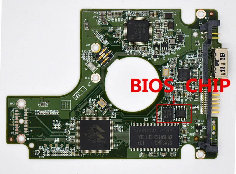 USB 3,0 Жесткий драйвер PCB/2060-771761-001 REV A, 2060-771761-001 REV P1, 2060 771761 001/771761-101/WD10TMVW