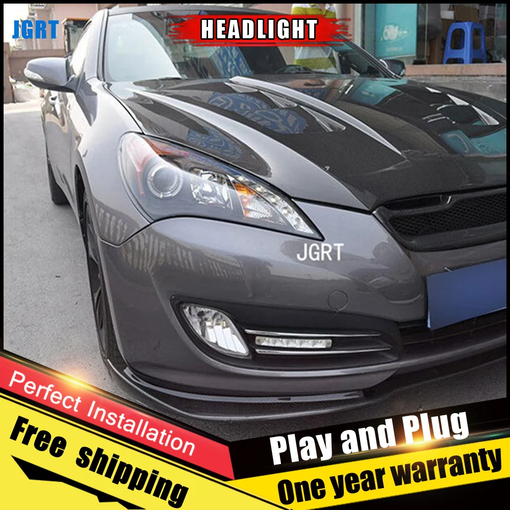 2 шт. светодиодный Автомобильные светодиодные фары для Hyundai Coupe 09-11 | Автомобили и