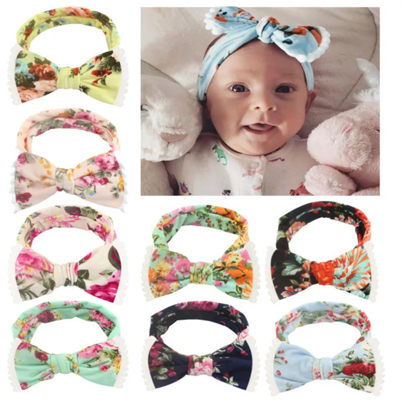 

2020 Brand New Stretchy Twist Knot Bow Head Wrap Headband Twisted Knotted Cute Hair Band Baby Gifts