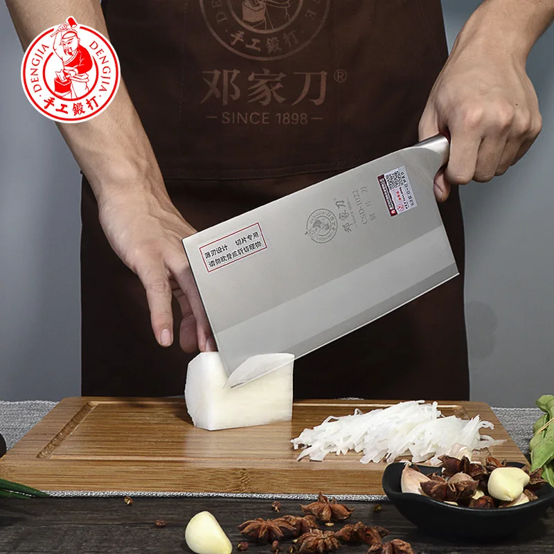 Нож DENG ручной работы кованый тяжелый нож шеф-повара ультра-острый кухонный нож из нержавеющей стали нож для мяса нож и овощной нож