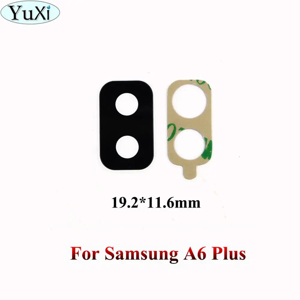 A6 Plus Юйси для samsung Galaxy A3 A5 A7 A310 A6 A8 плюс A8 A9 звезда C5 C7 C9 Pro Камера кольцо объектива Стекло+ Стикеры - Цвет: A6 Plus