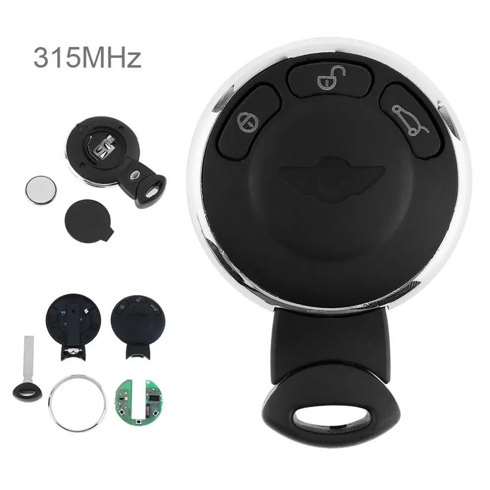 

315Mhz Портативный умный дистанционный автомобильный БЕСКЛЮЧЕВОЙ ключ-брелок для 2007-2014 BMW Mini Cooper