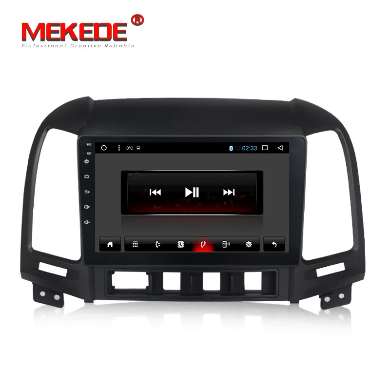 Автомобильный DVD-плеер topway T3 Android 7 1 автомагнитола стерео плеер для hyundai santa Fe 2006-2012
