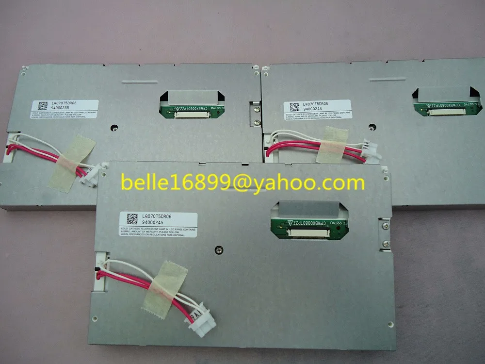 100% оригинальный новый 7 дюймовый ЖК экран LQ070T5DR06 LQ070T5DR02 панель для автомобиля Audi GPS