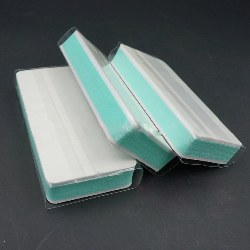 5 шт./компл. Высокое качество Зеленый ногтей буфера и Файлы Блок Двусторонняя