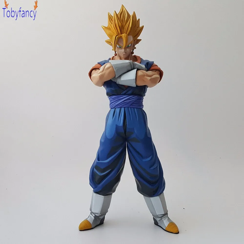 Dragon Ball Z Vegetto цифры 26 см Коллекция Модель игрушки DBZ Супер Саян Сон Гоку Цвет версия