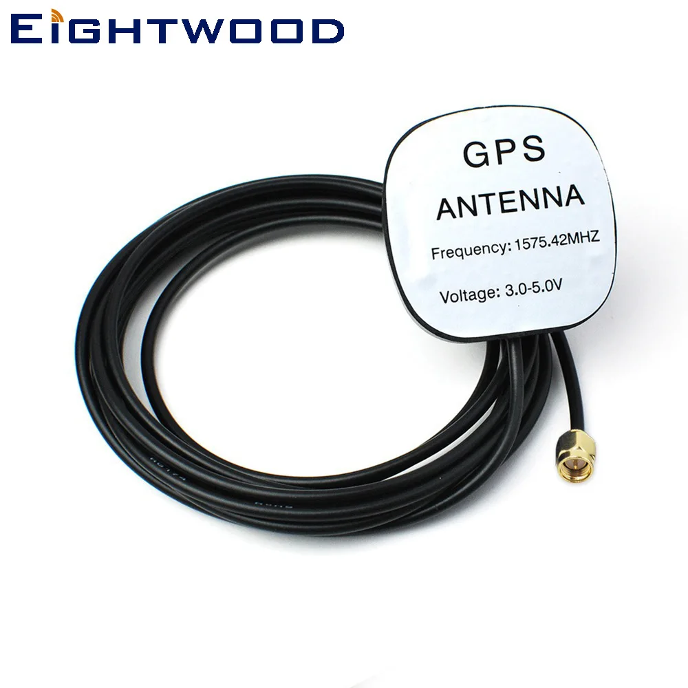 Eightwood автомобильная GPS активная антенна с разъемом SMA Male RF разъем для приемников и