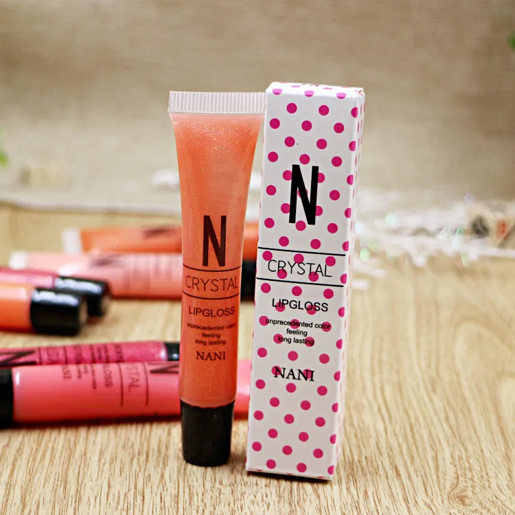 Популярный бренд NANI увлажняющий Водонепроницаемый Блеск для губ блеск макияж