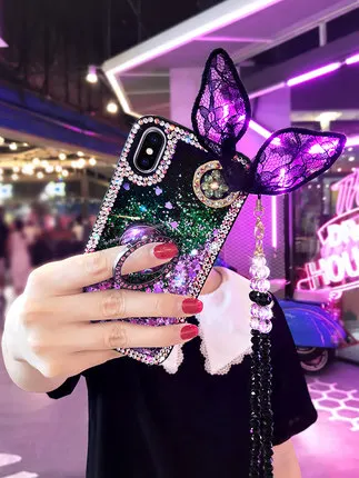 Роскошный высококачественный блестящий чехол для iPhone 12 11 Pro MAX X XR XS 6 6S 7 8 Plus с