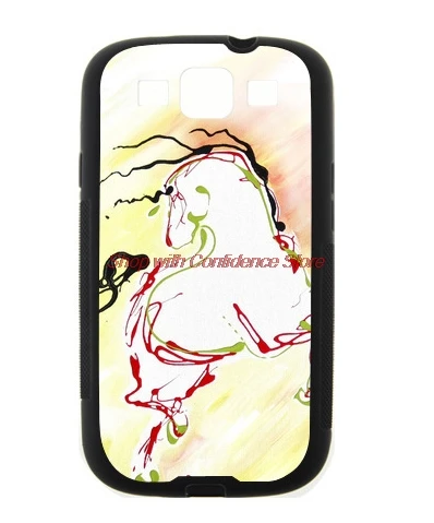 Лошадь Строн жесткий пластиковый сотовый телефон чехол для Apple iphone 4s 5 5s 5c 6 plus Samsung